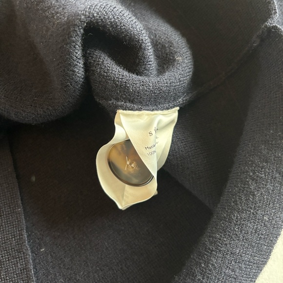 Sezane Betty Cardigan Navy Crochet - Size XS - Picture 8 of 14